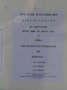NIMES OCTOBRE 2008 PATRONAGE DE MARAVAL P1040704